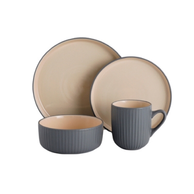 Набор столовый JEWEL Рюне 24 предмета (керамика) (ПС0009-38)