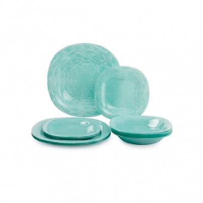Набор столовый НЕО КАРИНА БРАШМАНИЯ ТЮРКУАЗ 12пр арт.V6064
