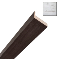 Наличник Эко шпон телескоп Дуб Арктик Леском