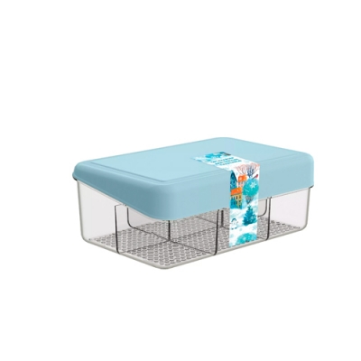 Органайзер для чайных пакетиков Снежное настроение Полимербыт С01730 Органайзер для чайных пакетиков Снежное настроение Полимербыт С01730