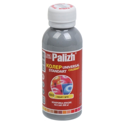 Паста колеровочная универсальная Palizh №1011 серый 0.1 л