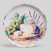 Поднос сервировочный agness "Gourmet feast" 33*2,1 см 898-245 898-245 Поднос сервировочный agness "Gourmet feast" 33*2,1 см 898-245 898-245