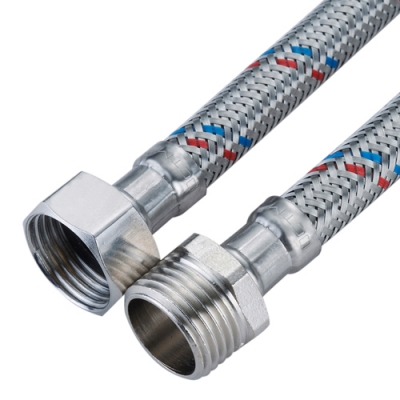 Подводка д/воды нейлон 1/2" г/ш 80 cм CTM NCWFHM080 Подводка д/воды нейлон 1/2" г/ш 80 cм CTM NCWFHM080