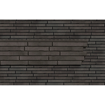 Сайдинг Ю-Пласт Стоун-Хаус С-Лок Ригельный Кирпич Грифель (1,94 х 0,29 = 0,5626 кв.м)