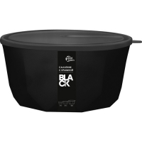 Салатник Plast Team BLACK с крышкой 4,6л PT1715 Салатник Plast Team BLACK с крышкой 4,6л PT1715