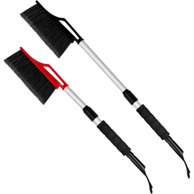 Щетка для снега Spin&Clean Techno телескопическая, со съемным скребком, 67-87см SC8007