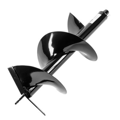 Шнек для грунта E-300, диаметр 300мм, длина 800мм,соединение 20мм, несъёмный нож// Denzel арт.56026