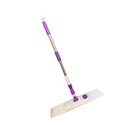 Швабра Аквамаг с насадкой из микрофибры "Лапша" белая 1/40 ТВ-052