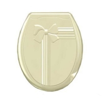 Сиденье д/у (жест) "Бантик" кремовый. 1/10 Сиденье д/у (жест) "Бантик" кремовый. 1/10