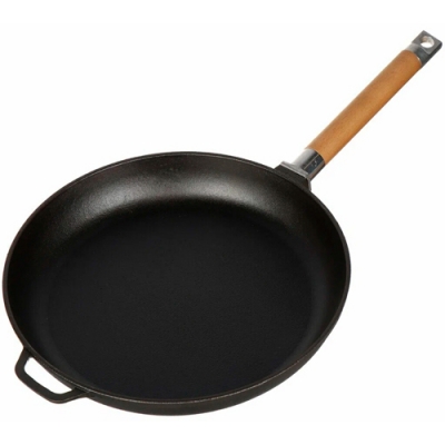 Сковорода чугунная со съемной ручкой, 28 см. 0128, ТМ ГАРДАРИКА