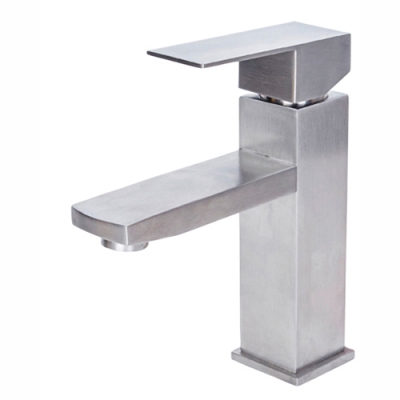 Смеситель для раковины квадр. нержавеющая сталь VALDO VL13100 (1 упак. - 10 шт.)
