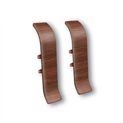 Соединитель для плинтуса "Идеал Классик" (55 ММ) 293 Орех темный