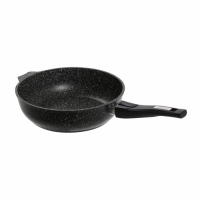 Сотейник 26 см со съемной ручкой без крышки АП Гранит black арт.0263802 Сотейник 26 см со съемной ручкой без крышки АП Гранит black арт.0263802