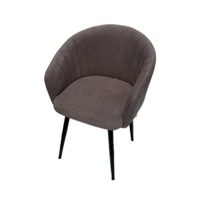 Стул Тимер Рикардо цвет коричневый (Бэст 02) опора черная