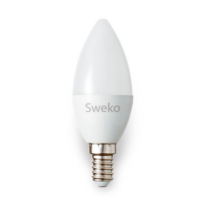 Светодиодная лампа SWEKO 42 серия 42LED-C35-15W-230-4000K-E14