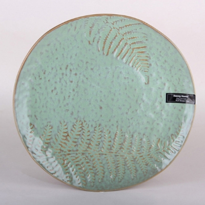 Тарелка обеденная 27см, Fern deco T36-01