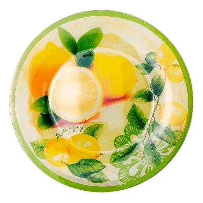 Тарелка обеденная "Лимоны" 23 см арт.MFK07272