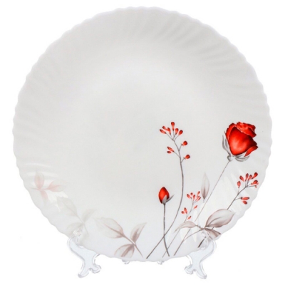 Тарелка обеденная, стеклокерамика, 24 см, круглая, Вероника, Daniks, LHP95/220303 (448946) Тарелка обеденная, стеклокерамика, 24 см, круглая, Вероника, Daniks, LHP95/220303 (448946)