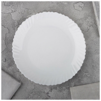 Тарелка столовая Dolche Vita, диаметр: 24 см из опалового стекла арт.107072