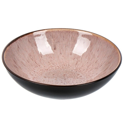 Тарелка суповая, керамика, 18 см, круглая, Глэнс, Daniks, HMN230212A-SO/P (452106)