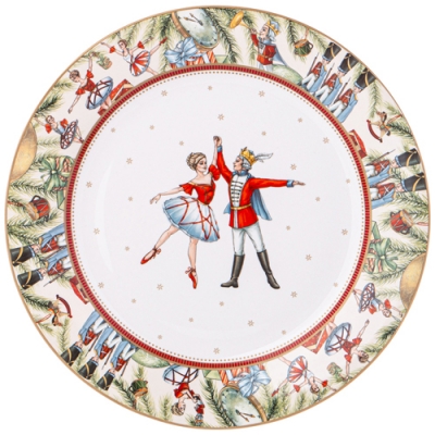 Тарелка закусочная lefard "Щелкунчик" 27см 85-2063 Тарелка закусочная lefard "Щелкунчик" 27см 85-2063