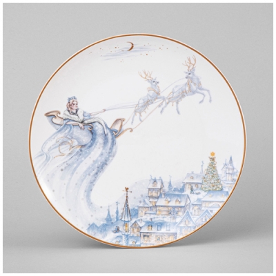 Тарелка закусочная lefard "Снежная королева" 20,5 см 590-632