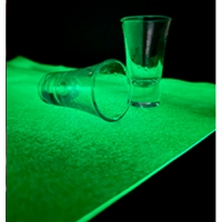 Термоклеенка NEON рифленая LIGHT GREEN 0.8мм*0,6м*25м(HMS11) NEW 1.5