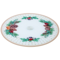 Тортовница вращающаяся "Celebration" диаметр=32 см.высота=3 см 357-247