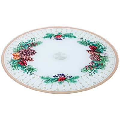 Тортовница вращающаяся "Celebration" диаметр=32 см.высота=3 см 357-247