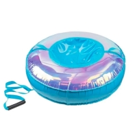 Тюбинг Игрушка с круговым дизайном Nika ТБ10Г-85/1 лазурный/бирюзовый