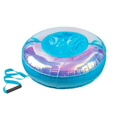 Тюбинг Игрушка с круговым дизайном Nika ТБ10Г-85/1 лазурный/бирюзовый