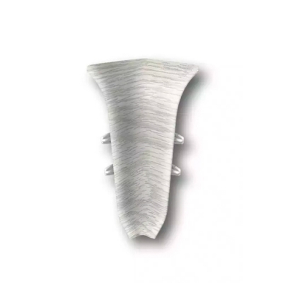 Угол внутренний для плинтуса "Идеал Классик" (55 ММ) 230 Дуб айсберг