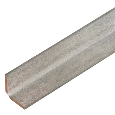 Уголок универсальный МДФ Абсолют Бетон Серый 2620 х 25 х 25 мм