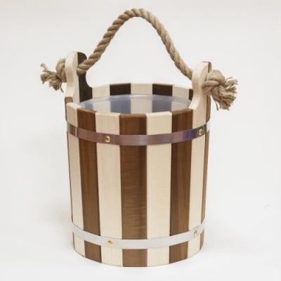 Ведро 18л с пласт. вставкой "Зебра" г.Йошкар-Ола (33)