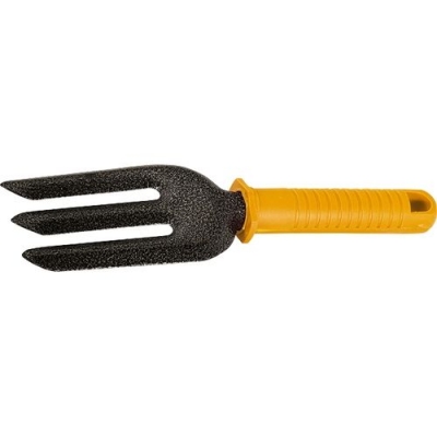 Вилка посадочная 3-зубая, защитное покрытие, пластиковая рукоятка// PALISAD арт.62387