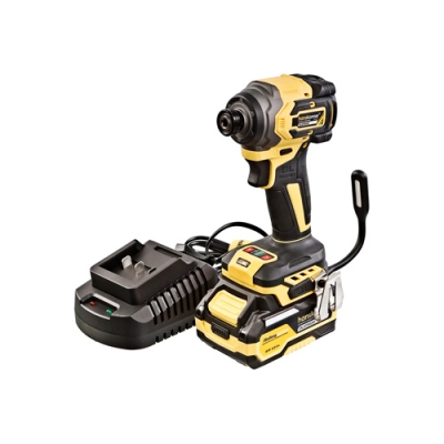 Винтоверт ударный аккумуляторный Hanskonner HCD20280BLC PLATINUM, 18В, 280Нм,1/4",1x4Ач,кейс