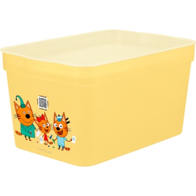 Ящик для хранения Три Кота Plast Team 2,3л PT3501