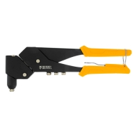 Заклепочник ручной, 285 мм, поворотный, 0-360, заклепки 2,4-3,2-4,0-4,8 мм// Denzel арт.40442