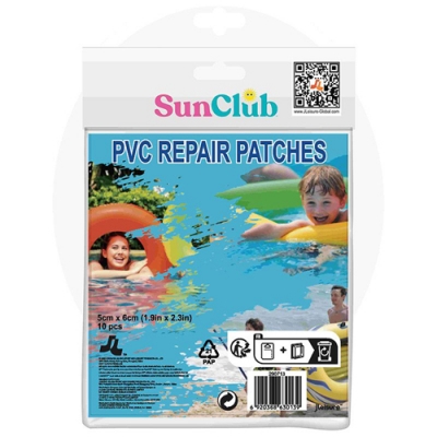 Заплатки ремонтные из ПВХ 5*6 см 10 шт 290713 Sunclub арт.107465 Заплатки ремонтные из ПВХ 5*6 см 10 шт 290713 Sunclub арт.107465