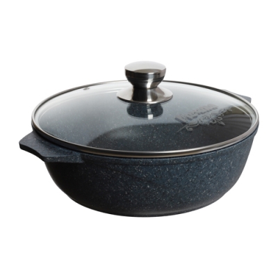 Жаровня 2.4л (24см) АП "Premium" (blue) арт. 32903