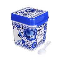 Емкость "Флорель" (сахар) 1,2л с ложкой (уп.12) М4825 г.Октябрьский