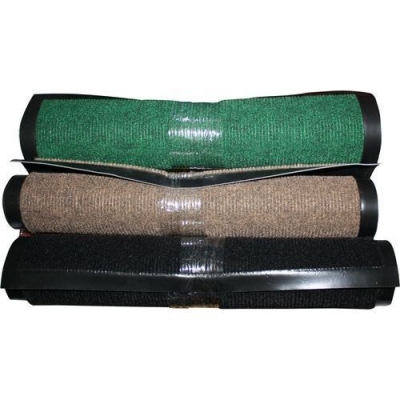 Коврик влаговпитывающий на резиновой основе Черри (500х800 мм) коричневый РТИ