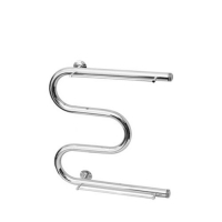 Полотенцесушитель AISI (нерж. сталь) 32х2 М-образн. с полкой 500х500 TERMINUS(резьба 1дюйм)