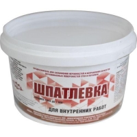 Шпатлевка для внутренних работ 0,8 кг. НОМ