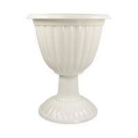 Вазон Жасмин на высокой ножке 12л. (белый) М1390