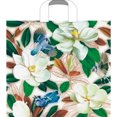 Пакет ПЭ с петлевой ручкой 38х34+3 (70) Артпласт (Прятки в цветах) Россия 2200003803594 ПТЛ51594