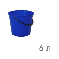 Ведро РОМАШКА 6 л УЛЬТРАМАРИН