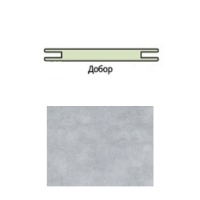 Добор Эк шпон телескоп 150*10*2017 Бетон Серый Леском