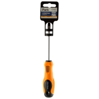 Отвертка Park Standart SL6х10см, двухкомпонентная рукоятка, шлицевая арт.008410