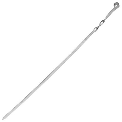 Шампур угловой 370х10х0,8 мм из НЕРЖАВЕЮЩЕЙ СТАЛИ /500/50 61371 BOYSCOUT